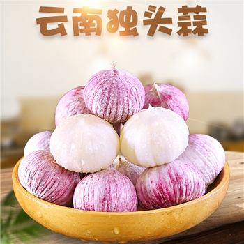 云南独头蒜（大蒜）鲜蒜