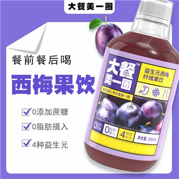 【29年老品牌】顶真益生元纤维果饮（西梅味）