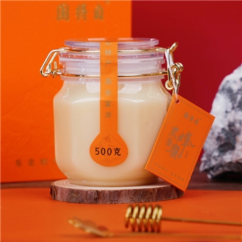 自得园黑龙江哈尔滨特产黑蜂雪蜜（卡扣瓶）