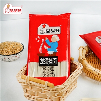 品品好奶奶说龙须面500g*3袋 新鲜耐煮高筋细面条劲道爽滑早餐宝宝辅食面条