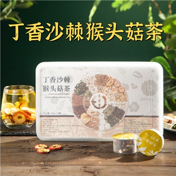 好食庄园小罐茶系列 丁香沙棘猴头菇茶