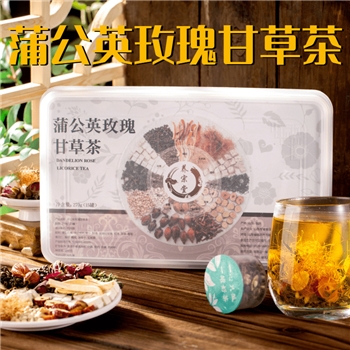 好食庄园小罐茶系列 蒲公英玫瑰甘草茶