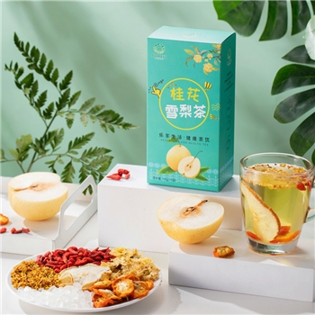 好食庄园 新桂花雪梨茶