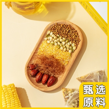 好食庄园 玉米须茶3盒*96g（12袋/盒）