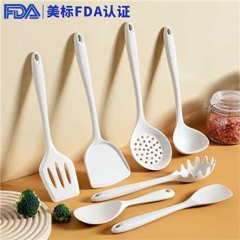 硅胶铲子不粘锅专用炒菜铲子漏汤勺厨具套装耐高温食品级硅胶锅铲