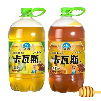 新疆特色风味蜂蜜饮料卡瓦斯1.5L/罐大桶发酵格瓦斯
