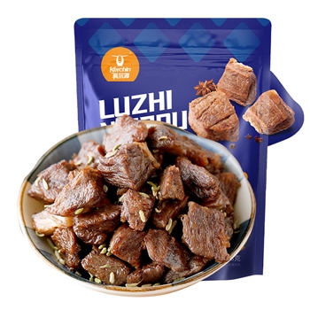 科尔沁卤汁牛肉68g*3袋 内蒙特产零食五香香辣小吃休闲食品卤牛肉