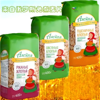 【俄罗斯原装进口】 艾利客麦片400g