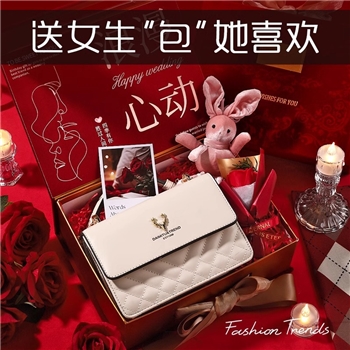 七夕情人节生日礼物送女生闺蜜女友包包三八女神节送给女朋友老婆