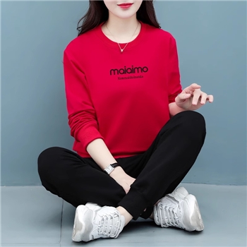 运动套装女春秋2025新款正品时尚洋气女士春季卫衣卫裤两件套