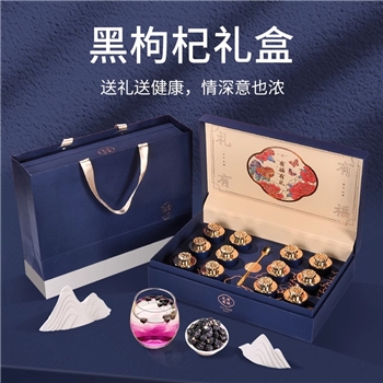 黑枸杞子礼盒包装新年货送礼佳品父母长辈营养品礼品