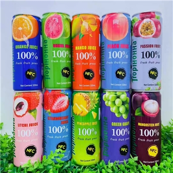 【越南原装进口】 农娜100%NFC果汁320ml (含果肉，10种口味）
