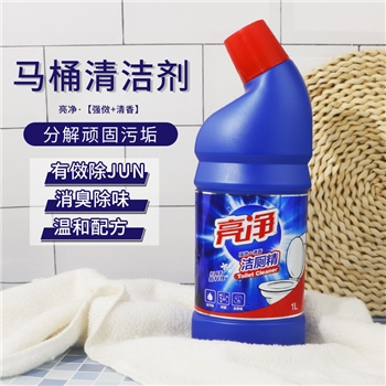 威露士亮净抑菌洁厕精1L*4瓶光亮清香马桶便池厕所清洁剂