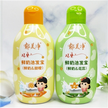 郁美净儿童鲜奶洁发宝水（花蕊）200ml*2瓶