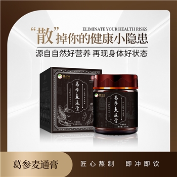 葛吖吖葛参麦通膏药食同源匠心熬制即冲即饮方便食品200g/盒