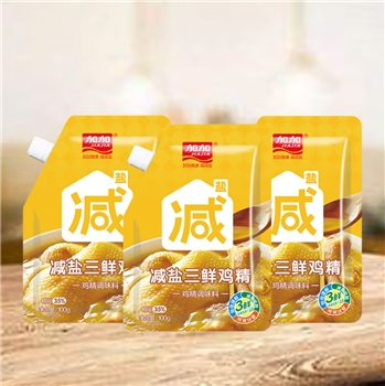 加加 减盐带嘴三鲜鸡精100g*3包