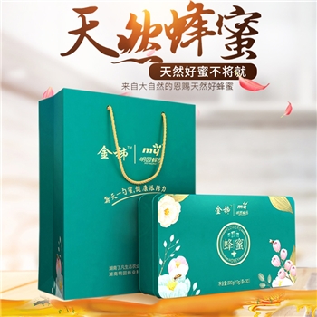 【礼盒装】明园 蜂蜜条蜜300g*2盒