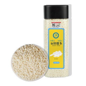天瑞优品有机糯米454g罐装 新米农家煮糯米饭粽子糯米五谷杂粮