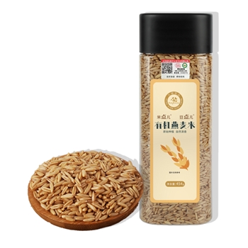 天瑞优品有机燕麦米454g罐装 燕麦仁胚芽米五谷杂粮粗粥代早餐主食