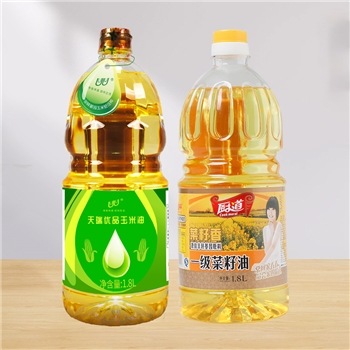 天瑞精品油组合E （玉米油+菜籽油）家用食用油组合装