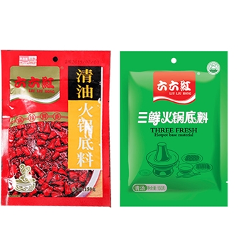 六六红鸳鸯火锅150g*1+150g*1