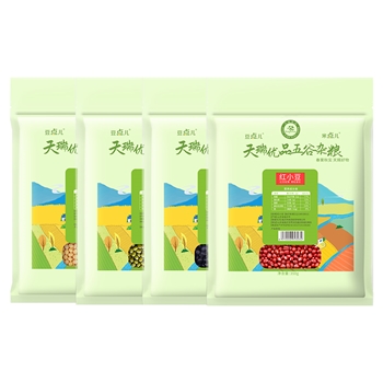 天瑞优品杂粮组合D（红豆+绿豆+黑豆+黄豆）五谷杂粮组合