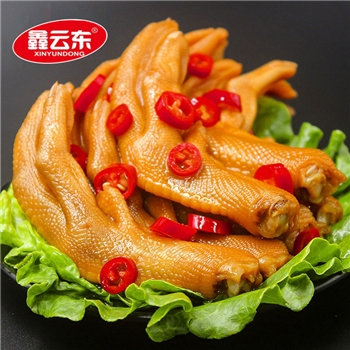 鑫云东 五香/香辣鸭爪25g+3gx20包