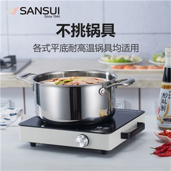 山水（SANSUI）电陶炉电磁炉 DTL-20A 黑色