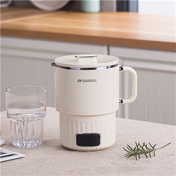 山水（SANSUI）电热水壶 0.8L 折叠电热水壶YY-0802