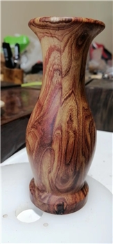 【福道生】海南黄花梨花瓶/纯手工工艺品/挂件/把玩/摆件