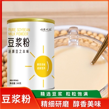 咱家优品豆浆粉300克罐装 豆粉黄豆粉原味奶香豆浆粉豆浆粉速溶早餐粉冲饮